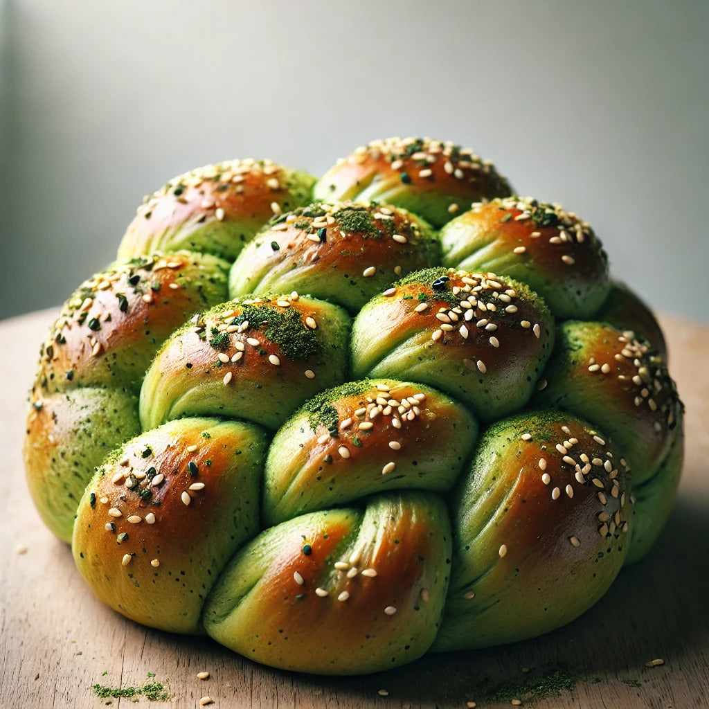 Matcha Hefezopf