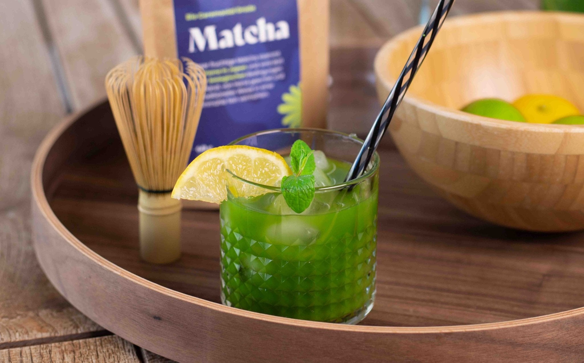 Minzen Zitrus Matcha Eistee – Rezepte von Yago Matcha Minzen Zitrus Matcha Eistee – Rezepte von Yago Matcha