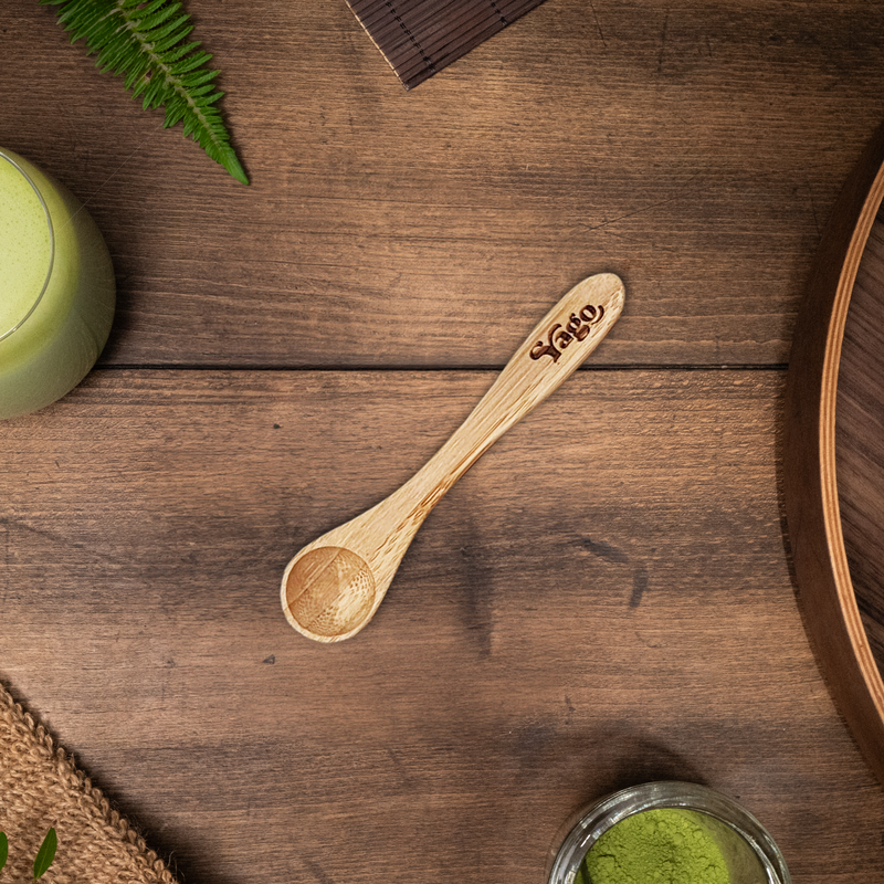 Matcha bamboo spoon
