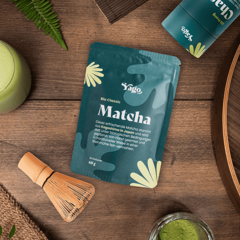 Starter set Organic Classic Matcha